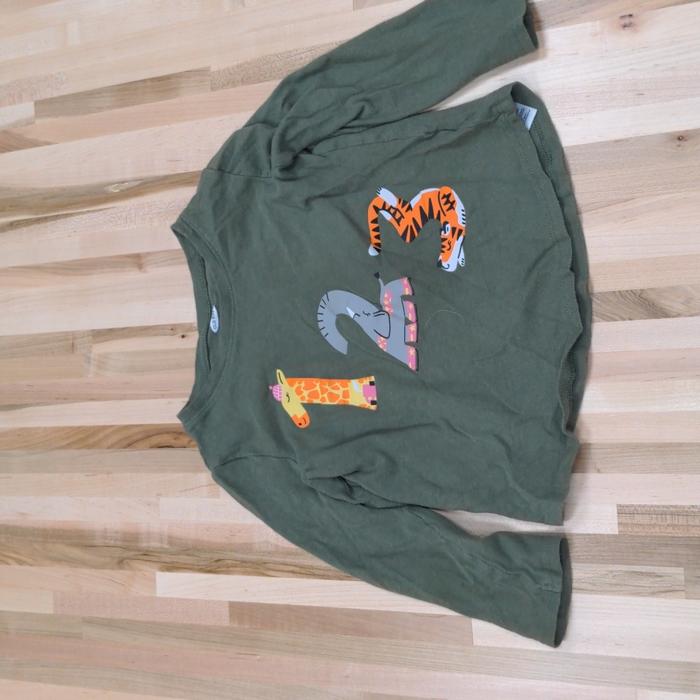 Old Navy 123 Animals T- Shirt 3T